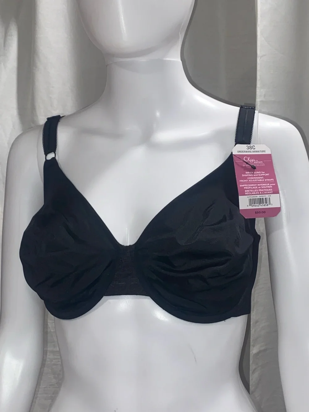 OLGA Bra - Women's Supportive Intimates 38 C
